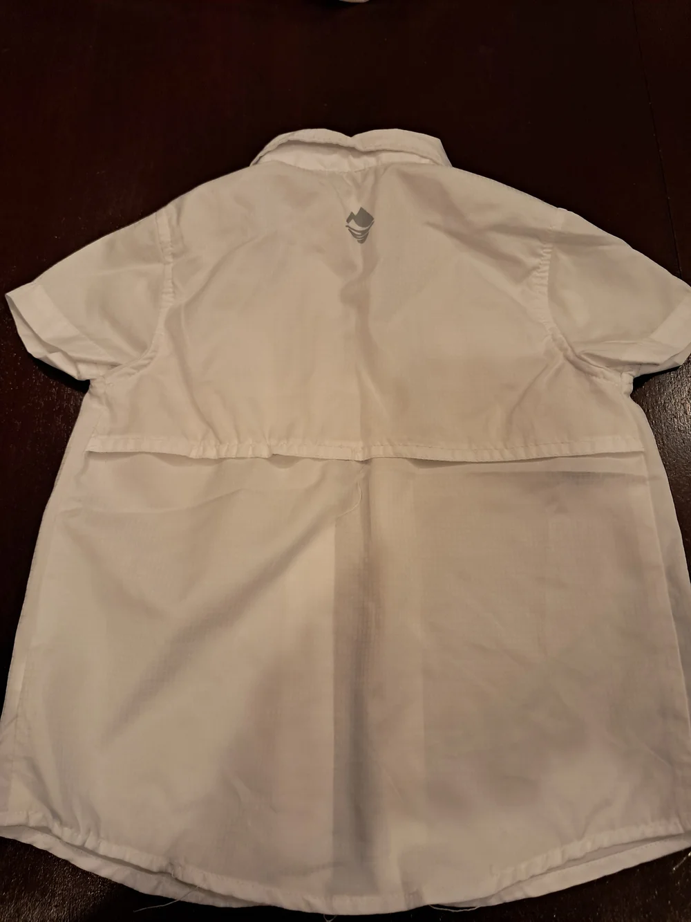Ocean And Coast Kids White Short-Sleeve Button-Front Shirt